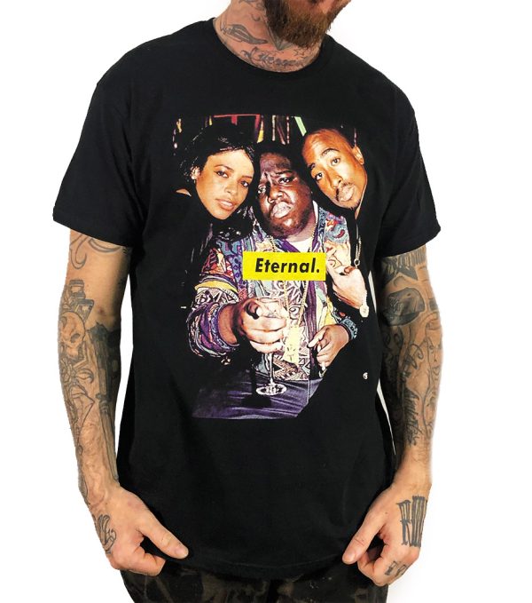 Camiseta Rulez 2pac Aaliyah Biggie