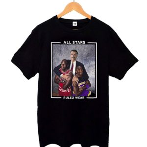 CAMISETA RULEZ JUAN X JORDAN & KOBE NEGRA