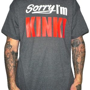 Camiseta Rulez Sorry i´m kinki Antracita