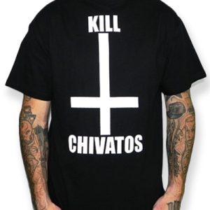 CAMISETA RULEZ KILL CHIVATOS NEGRA