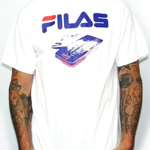 CAMISETA RULEZ FILAS BLANCA