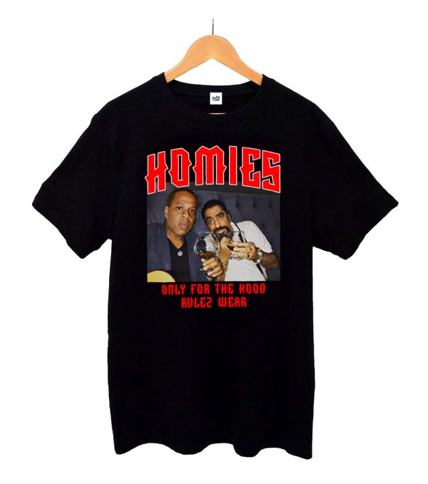 CAMISETA RULEZ JAY Z & EL C1GALA Negra