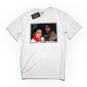 Camiseta Rulez Lola Flores & Tupac Blanca