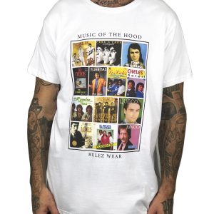 Camiseta Rulez music of the hood