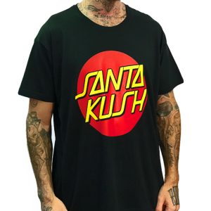 CAMISETA RULEZ SANTA KUSH X PRETTY CHOCOBO