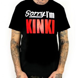 Camiseta Rulez Sorry i´m kinki Negra