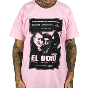 CAMISETA RULEZ LA HAINE ROSA