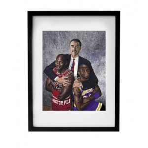 Lámina Juan y Medio x Kobe & Jordan