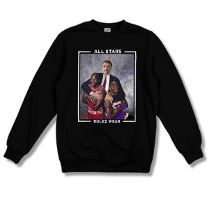 SUDADERA RULEZ JUAN X JORDAN & KOBE NEGRA