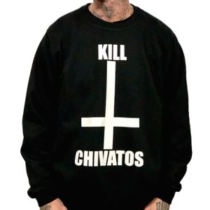 Sudadera Rulez Kill Chivatos Negra