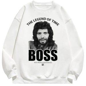 Sudadera Rulez C4MARÓN BLANCA
