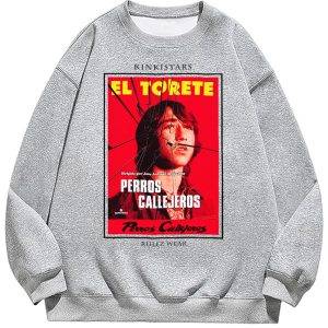 Sudadera Rulez Perros Callejeros Gris