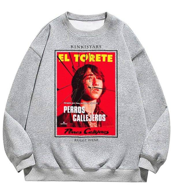 Sudadera Rulez Perros Callejeros Gris